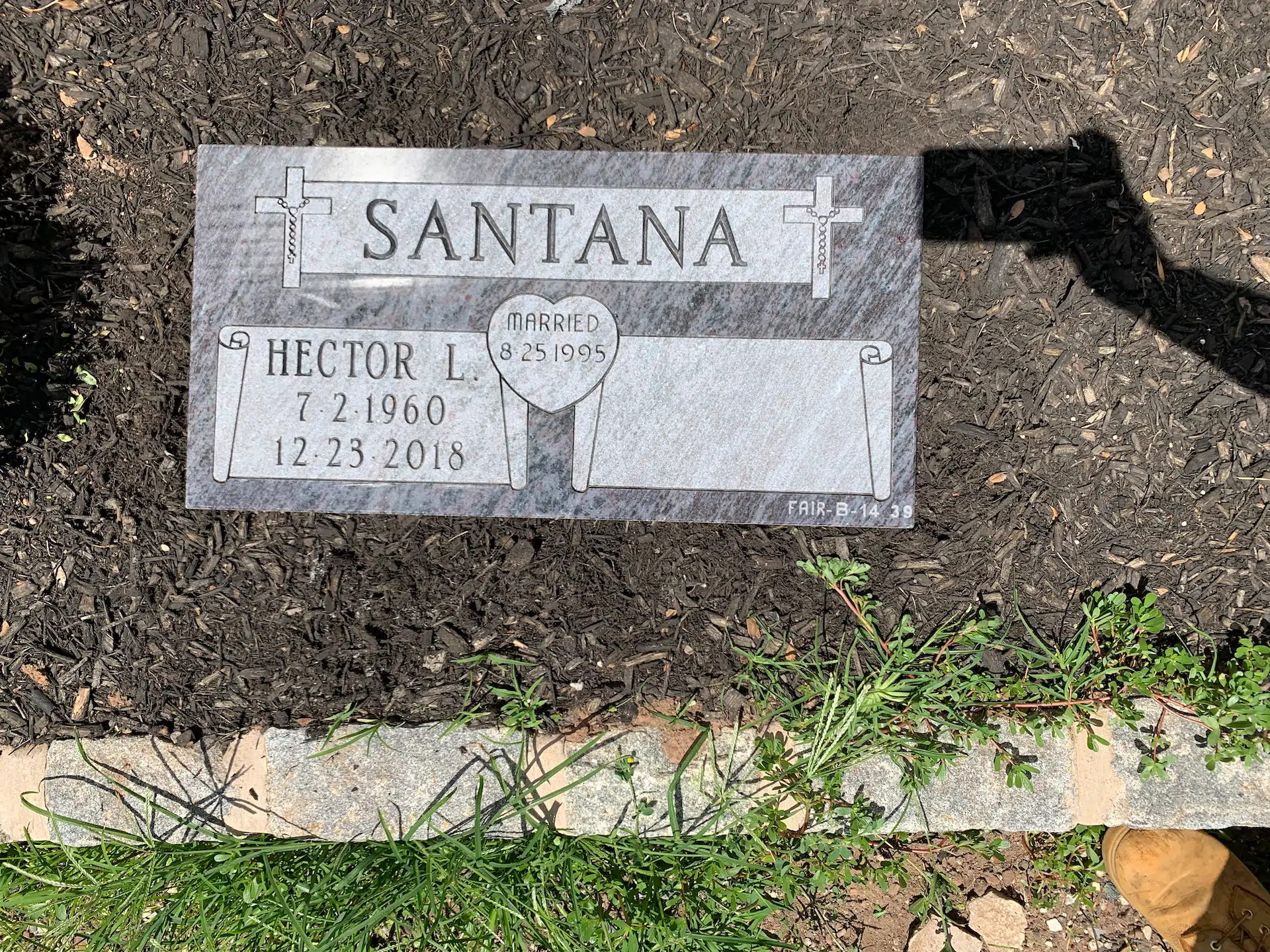 Granite Grave Marker hand-carved by Flat Marker Shop in NJ — image 8